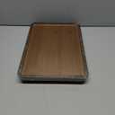 Couch Arm Tray,Bamboo Folding Sofa Tray,Sofa Armrest Tray Clip-On Couch Desk for Drinks,Snacks,Phone,Remote ControlBrown
