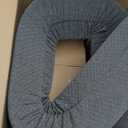HOMBYS Wedge Pillow Headboard for Bed Gap,Foldable Bed Wedge Gap Filler King Size,Matterss Gap Filler,Multi Functional Bed Crack Pillow, Fill The Gap (0-7") Between Your Headboard and Mattress,Grey