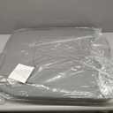 Gray Thick Nappa Leather Automotive Front Car Seat Covers Set of 2