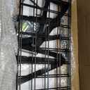 FLEXIMOUNTS 2 -Pack 1x3ft Garage Shelving Wall-Mounted Storage Rack, Black | Heavy-Duty Wall Shelving, Holds Up to 150 lbs, Garage Storage Shelving for Organization & Storage Bins, Classic Series
