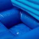 SOLSTICE Inflatable Pool Lounger Float for Relaxation – Raft for Group Pool, Beach & Lake Use, Cooler Couch, Blue