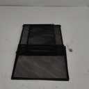 Metal File Holder for Desk Storage Basket Mesh Office Magazine Basket Hanging File Box for Organizing