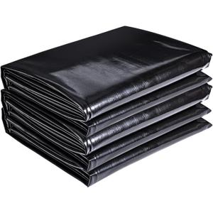 ToLanbbt Pond Liner 20 x 30 Ft HDPE Pond Liners, 20 Mil UV Resistant Preformed Pond Liner Easy Cutting, Pond Liner for Natural Looking Ponds, Waterfall, Koi Pondsand Water Garden (Black) ToLanbbt Pond Liner 20 x 30 Ft HDPE Pond Liners, 20 Mil UV Resistant Preformed Pond Liner Easy Cutting, Pond Liner for Natural Looking Ponds, Waterfall, Koi Pondsand Water Garden (Black)