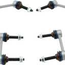 4PCS Sway Bar Links Kit compatible with Dodge Durango 2011-2015, for Jeep Grand Cherokee 2011-2015, Front & Rear Stabilizer Bar Links Replaces OE K750573 K750579 K750578