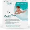 Amazon Brand - Mama Bear Gentle Touch Baby Diapers, Size 2, 184 Count (4 packs of 46), Leak Protection, Wetness Indicator, Formulated Without Fragrance