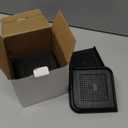 Bed Risers 4 inch Heavy Duty, 4 Pack Oversized Furniture Risers 6 inch, Black Bed Lifts Risers for Table, Sofa, Chair, Couch, Desk, Bed Frame Risers