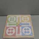 12 Inches Ludo Board Game + Snakes&Ladders, 2 in 1, Classic Board Game for Adults and Kids, Including 1 Game Board, 2 Dice, 16 Game Pieces, Rules and Carrying Bag.