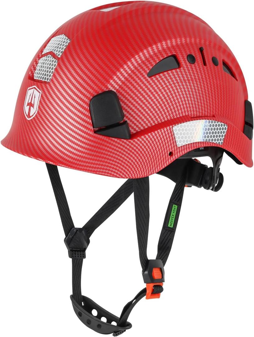 GREEN DEVIL Safety Helmet Hard Hat Adjustable Lightweight Vented ABS Work Helmet 6-Point Suspension ANSI Z89.1 Approved Ideal for Industrial & Construction