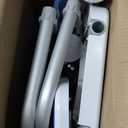 Shower Chair for Seniors Elderly Handicap Disabled Or Bariatric Adults Heavy Duty 500 Lbs Bench Seat for Inside Shower Stall and Bathroom Bath Tub with Arms and Back Adjustable Stool Chairs