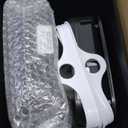 Bathroom Trash Can with Lid, KOEYLE 2 Pack 2.2 Gallon Automatic Touchless Garbage Can, Small Motion Sensor Smart Trash Can, Slim Waterproof Trash Bin for Bedroom, Bathroom, Office, Living Room (Black)