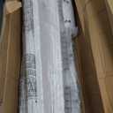 10 Inch King Size Bed Frame with Metal Baffles, White King Bed Frame No Box Spring Needed, Heavy Duty Steel Platform Support, Storage Space, Reserved Holes, Round Corner Legs, Noiseless