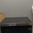 GE Compact Countertop Microwave Oven, 0.7 Cubic Ft., 700-watt Capacity, 6 Auto Cooking Settings, Child-Lock Technology, Dorm Room or Apartment, Stainless Steel