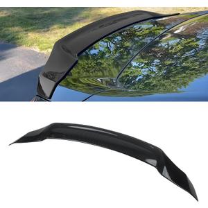 Rear Trunk Lip Spoiler R Style Highkick Wing Compatible with 10th Gen Honda Accord LX/EX/Hybrid Sport/Prime 2018 2019 2020 2021 2022 Sedan Accessories (Carbon Fiber)