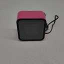 Amazon Basics Ceramic Space Heater, Mini Heater for Office Desk, Portable Tent Heater for Camping (Indoor Use), 500 W, With Tip-Over Protection, Lightweight (1.4 LBS), Pink, 5.9 x 3.2 x 6 inches