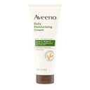 Aveeno Daily Moisturizing Cream with Prebiotic Oat & Shea Butter, Body, Face & Hand Cream for Normal to Dry, Sensitive Skin Hydrates for 48 Hours, Fragrance Free & Non-Comedogenic, 7.5 oz