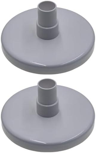 2 Pack 513330 Above Ground Pool Vacuum Plate Replace HydroSkim 513330, Compatible with Hayward SP1091WM Replace Pool Skimmer, 6.25" Round