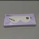 Heated Eye Mask - Cordless Eye Mask for Dry Eyes, Eye Relief, Improved Sleep, Washable Eye Heating pad for Travel and with Replaceable Shell (Purple)