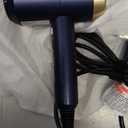 Hair Dryers for Women, CONFU Hair Dryer with Diffuser, Blow Dryers for Men, Hairdryer with Diffuser Attachment, Portable Lightweight Fast Drying Negative Ion Hairdryer for Home (Blue)