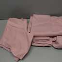 NICETOWN Star Cut Out Curtains - Die-Cut Star Blackout Drapes Window Treatment Draperies for Space Theme Bedroom Thanksgiving (Lavender Pink=Baby Pink, 2 Panels, 52 inches x 84 inches)