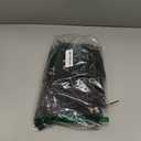 Comfy Package [2000 Count] 5 Inch Coffee Stirrers, Cocktail Straws - Disposable Plastic Sip Stir Sticks - Black