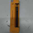 Uni Jetstream Prime Twist-Action Single Ballpoint Pen, 0.7mm Medium Point, Oil-Based Black Ink, Metal Body, Black (SXK350007.24)