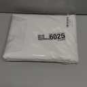 Royale Linens 100% Organic Cotton Twin Flat Sheet Only - Super Soft - Percale Top Sheets - Twin Flat Sheet Sold Separately - Breathable, Cool & Crisp White Sheets Only (66" x 96", White)