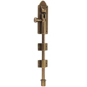 Heavy Duty Cane Bolts for Gates Oil Rubbed Bronze,Drop Bolts for Gates,Garage Bolts Solid cast Copper Choose Bilyglewarwof(10inch)