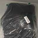 OLANLY Bathroom Rugs Sets 3 Piece, Soft Absorbent Chenille Bath Mats and U-Shaped Contour Toilet Rug, Quick Dry, Home Decor Accessories, Bath Mat Set for Bathroom (30"x20"+24"x16"+24"x20", Black)