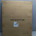 PETIME Foldable Metal Dog Exercise Pen/Pet Puppy Playpen Kennels Yard Fence Indoor/Outdoor 8 Panel 24" W with Top Cover and Bottom Pad (Playpen+Bottom+Top Cover, 8 Panels 30" H)