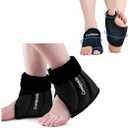 Foot Ice Pack Wraps for Bunion, 2 Packs Forefoot Toe Ice Packs Gel Hot Cold Compress & Ankle Ice Pack Wrap Heel Ice Pack for Pain Relief
