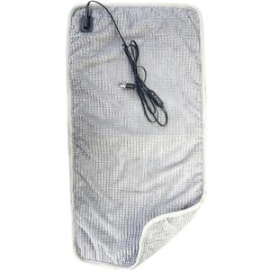Electric Heated Throw Blanket, Heating Blanket 24x12in, 3 Heating Settings, Soft Warming Electric Blanket, 1.5m Extension Data Cable, for Home Bedding Couch (Light Gray)