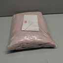 maxmill Lux Faux Linen Table Cloth with Slubby Texture Wrinkle Resistant Anti-Shrink Soft Tablecloth for Kitchen Dining Tabletop for Buffet Banquet Parties Rectangle 60 x 140 Inch Blush