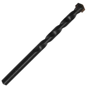 Drill America 1/4" x 30" Carbide Tipped Masonry Drill Bit, Dam Series