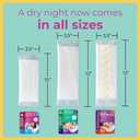 Sposie Diaper Booster Pads, Size 4-6, 30 Count - Hypoallergenic, Dermatologist and Pediatrician Tested, Fragrance, Latex, Chemical and Cruelty-Free, Made in USA