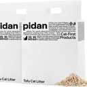 pidan Tofu Cat Litter Clumping, Flushable, Ultra Absorbent and Fast Drying, 100% Natural Ingredients Litter, Solubility in Water, Really Dust-Free, Less Scattering (5.3lb2bags)