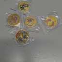 Ecally 5 Pieces Chinese Lucky Coin Ancient Mythical Creatures Charming Ancient Dragon and Phoenix Chinese Coins Animal Commemorative Novelty Metal Specie for Office Fortune Collection Gifts(Classic)