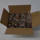 Glass Wishing Bottles 12 pieces Cork Stoppers Message Bottles Perfume Containers Home Decor