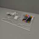 Led Message Board - Clear Acrylic Tablet - Dry Erase Led Board with 12-Color Pens and Foldable Stand | for Girl Boy Birthday Painting Classroom Road Trip (30x20cm)