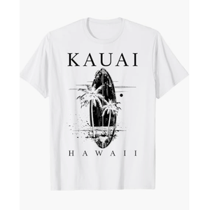 Kauai Hawaii Surf Vintage Surf Surfer T-Shirt