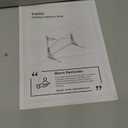 Vantic 31.5" Folding Desk, Foldable TV Tray Table for Eating on Couch, Extra Large TV Dinner Trays, Portable Fold Computer Writing Desk Table for Home Office, Rustic Brown