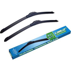 22"+22" Inch All Season Wiper Blades Replacement for 2015-2020 GMC Yukon, 2009-2022 Ford F-150, 2008-2022 Ford Expedition and 2015-2020 Chevy Tahoe Windshield Wiper Blades (Set of 2)