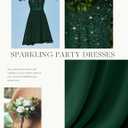 BeryLove Women's Short Prom Dresses for Teens Sleeveless Flowy A Line Wedding Guest Lace Formal Dress (Green, XXXL)
