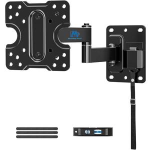 Mounting Dream Lockable RV TV Mount for Most 10-26 Inch Flat Screen, RV TV Mount Bracket for Camper Trailer Truck Boat, Full Motion RV TVs Wall Mount Quick Release Lock, VESA 100x100mm, 33 lbs MD2209
