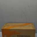 TOWOND Projector Screen with Stand, 100 inch Outdoor Projector Screen Portable Indoor Projection Screen 16:9 4K Rear Front Movie Screen with Carry Bag for Home Backyard Theater