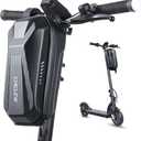 CHICLEW 3L Large Scooter Bag, Quick Release Portable Electric Scooter Storage Bag, Waterproof XL Scooters Handlebar Bag for Scooters, Bikes, Segway Ninebot and NIU