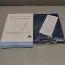 Harvopu Compatible for iPad 11th 10th Generation Case with Keyboard, Folio Cover with Pencil Holder, Multi-Touch Trackpad, 7 Color Backlit, Detachable Keyboard for iPad (A16) 11th/10th Gen (Navy Blue)