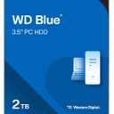 Western Digital 2TB WD Blue PC Internal Hard Drive - 7200 RPM Class, SATA 6 Gb/s, 256 MB Cache, 3.5" - WD20EZBX