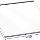 W11188040 Refrigerator Fresh Food Upper Glass Shelf, Fridge Tempered Glass Shelf for Whirlpool Refrigerators Shelf Replacement, Replaces4547258, PS12348757, W11135529, AP6286990