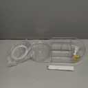 Makeup Organizer Countertop for Vanity, Rotating Perfume Tray with 5-compartment Cosmetic and Skincare Organizers, Multi-Purpose Desk Storage Makeup Brush Holder for Bathroom Bedroom Counter