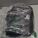 PACKISM Clear Backpack for School - 17 inch Large Heavy Duty Bookbag, Reinforced See Through PVC Transparent Backpack (Active Black 17")